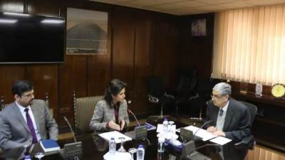 وزير الكهرباء يبحث مع "سيمنز انيرجي" تعزيز التعاون بالطاقة المتجددة والهيدروجين