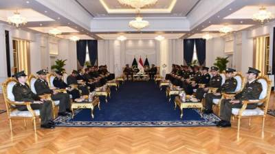 أكاديمية الشرطة تستقبل وفدًا من الكلية الحربية للتهئنة بعيد الشرطة