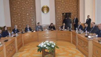 وزير الخارجية يلتقي مع سفراء دول أمريكا اللاتينية بالقاهرة