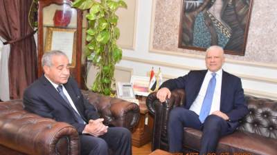 وزير التموين: نبحث تمويل بنك الاستثمار الاوربى لإنشاء صومعة كبرى بميناء دمياط