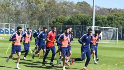 بعد الخسارة من الريال.. الأهلي يستأنف تدريباته استعدادا لمباراة فلامنجو البرازيلي 