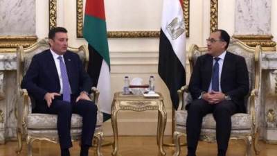 رئيس الوزراء يلتقى رئيس مجلس النواب الأردنى لبحث الملفات المشتركة