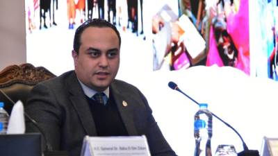 رئيس هيئة الصحية يُثمِّن جهود هيئة الشراء في إنجاح النسخة الأولى من المعرض الطبي الأفريقي