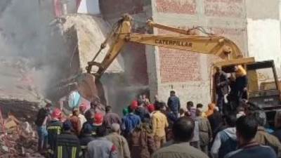 صحة البحيرة: ارتفاع عدد ضحايا حادث انهيار عقار سكني بدمنهور لـ5 قتلى