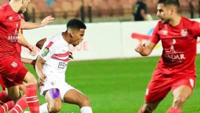 هزيمة الزمالك من شباب بلوزداد فى الجولة الأولى من مجموعات دورى الأبطال