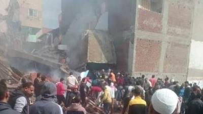 النيابةُ العامةُ تحقّقُ في انفجارٍ بمخزنِ أسطواناتِ بوتاجازٍ غيرِ مرخَّصِ بِدمنهورَ