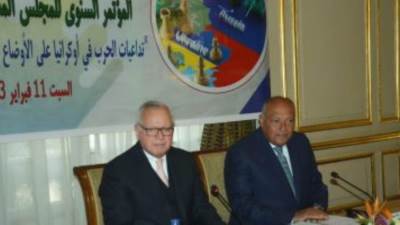 شكرى: إثيوبيا تماطل فى التوصل لاتفاق قانونى ملزم لملء وتشغيل سد النهضة