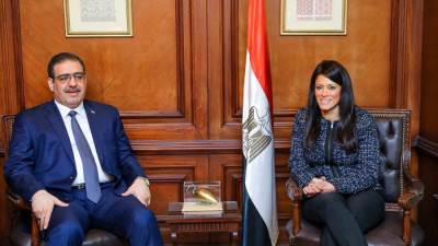 المشاط تبحث التعاون مع وزير التجارة العراقي والإعداد للجنة العليا المشتركة