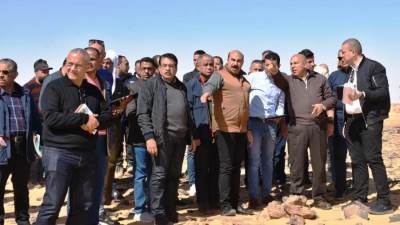 وزير النقل يتابع تنفيذ مشروع الخط القطار الكهربائي السريع (أكتوبر /أسوان/أبوسمبل) 