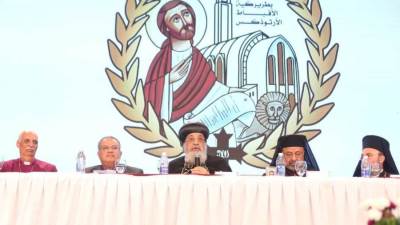 البابا تواضروس يشارك في احتفالية مرور 10 سنوات على تأسيس مجلس كنائس مصر