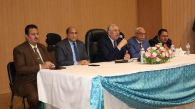 وزير الزراعة يجتمع مع قيادات حماية الأراضي بالوزارة على مستوى الجمهورية