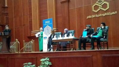 وزير التعليم العالي  يلقي كلمة مسجلة خلال الاحتفال باليوم العالمي للراديو