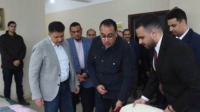 رئيس الوزراء يتفقد المنطقة الصناعية المتطورة بالمحلة الكبرى