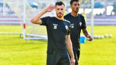 الونش يشارك فى تدريب الزمالك بصورة كاملة استعدادًا للمريخ السودانى