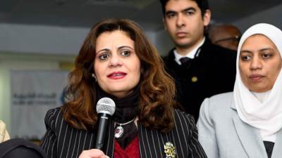 وزيرة الهجرة تستهل زيارتها لأسوان بتفقد توسعات مبادرة "قدم صحيح" بمستشفيات جامعة أسوان