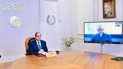 في اجتماع شارك فيه الرئيس: مصر تتسلم رئاسة النيباد من الرئيس الرواندي