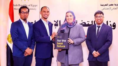 القباج تستقبل وفدًا من مؤسسة رعاية المسلمين بماليزيا