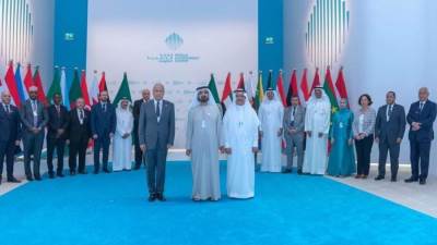 رئيس التنظيم والإدارة يشارك في فاعليات القمة العالمية للحكومات بدبي