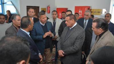 وزير التنمية يختتم زيارته للمنيا بتفقد غرفة العمليات وإدارة نظم المعلومات بمبني المحافظة