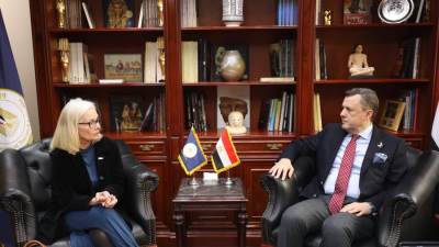 وزير السياحة يستقبل مدير بعثة الوكالة الأمريكية للتنمية الدولية بمصر لبحث التعاون