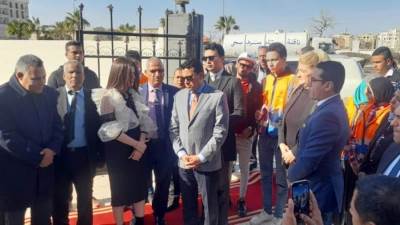 وزير الرياضة يفتتح المركز الطبى الرياضى بالغردقة