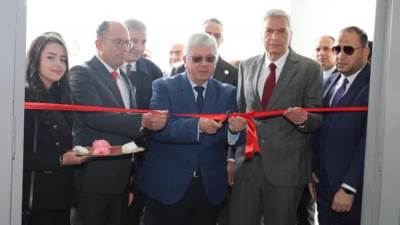 وزير التعليم العالي ورئيس جامعة حلوان يفتتحان المرحلة النهائية لأعمال تطوير مستشفى بدر الجامعي