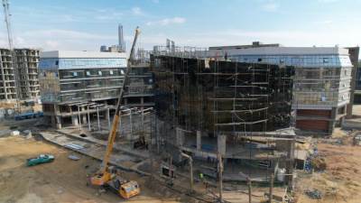 «رويال وان للتطوير» تنهي تنفيذ واجهات الكريستالة بمشروع «كابيتال برايم بيزنس بارك»