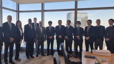 وفد اقتصادية قناة السويس يلتقي بممثلي بنك اليابان للتعاون الدولى (JBIC) ومؤسسة SMBC