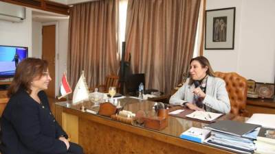 وزيرة الثقافة تبحث والأمين العام للمجلس القومي للطفولة والأمومة سُبل التعاون المشترك