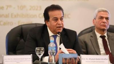 وزير الصحة: المؤتمر الطبي الإفريقي يمثل قوة علمية واستثمارية بمجالات الصناعات الدوائية