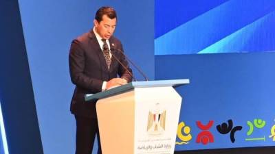 وزير الرياضة: إنشاء وتطوير 14 ناديا رياضيا و4 أندية لمتحدي الإعاقة و30 مركزاً للابتكار والتعلم