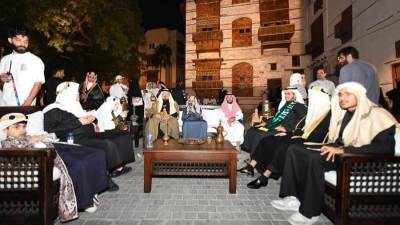 منطقة جدة التاريخية تستحضر مخزونها الحضاري وتراثها الشعبي في الاحتفاء بـ"يوم التأسيس"