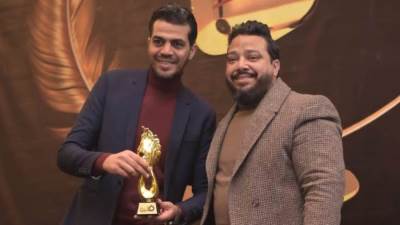 مهرجان "الأفضل مابين الأفضل" يكرم الفنان "تامر سعد" عن مجمل أعماله