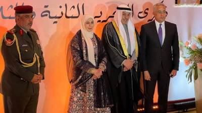 بالصور ..شحاتة يشارك السفارة الكويتية بالقاهرة احتفالها بالعيد الوطني الـ62