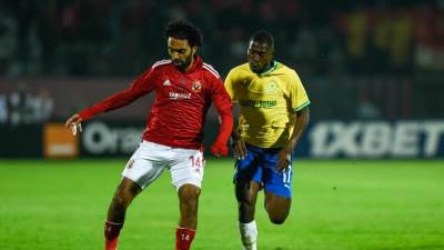 الاهلي يتعادل أمام صن داونز 2-2 بدوري الأبطال 