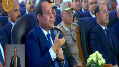 الرئيس السيسي: الدولة تواجه شائعات وأكاذيب غير طبيعية وصلت لبيع قناة السويس