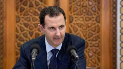 بشار الأسد يشكر مصر وشعبها على استضافة اللاجئين السوريين وحسن معاملتهم