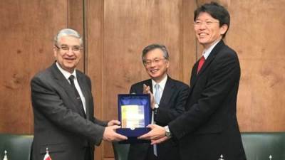 وزير الكهرباء يشهد احتفالية الوكالة اليابانية للتعاون الدولي(JICA) بحضور سفير اليابان