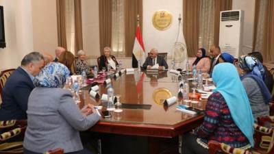 وزير التعليم يبحث مع وفد معهد جوته دعم سبل التعاون المشترك في تطوير التعليم