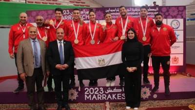 وزير الرياضة يشيد بإنجاز بعثة مصر فى بطولة إفريقيا للجمباز بالمغرب