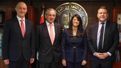 المشاط تبحث مع وفد البرلمان الأوروبي تطور علاقات التعاون بين مصر والاتحاد الأوروبي