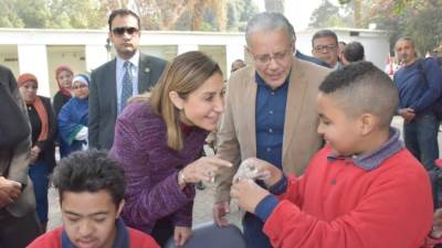 وزيرة الثقافة تشهد انطلاق فعاليات المحطة الثانية لمبادرة "إنت مش لوحدك"