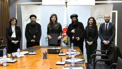 تعاون بين الكنيسة القبطية الأرثوذكسية والتحالف الوطنى للعمل الأهلي التنموي
