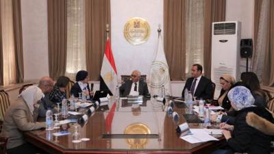 "حجازي" يستقبل وفد من البنك الدولى لبحث سبل التعاون فى تطوير التعليم 