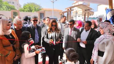 محافظة دمياط تفتتح معرض السلع الأساسية " أهلاً رمضان "  