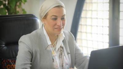 وزيرة البيئة تلتقى نظيرها الأردني لبحث التعاون حول مبادرة اللجوء المناخى العالمية