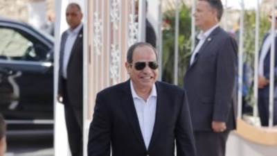 بدء فعاليات افتتاح مشروعات جديدة فى محافظة المنيا بحضور الرئيس السيسى