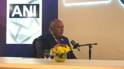 وزير الخارجية يجري لقاءً إذاعياً حول عمل المناخ الدولي في إطار حوار "رايسينا" بالهند