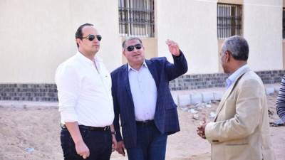 رئيس هيئة الرعاية الصحية يتفقد موقع المستشفى الميداني بمدينة الطور