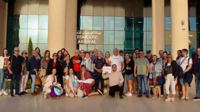 مطار سفنكس الدولي يستقبل 159 سائح  